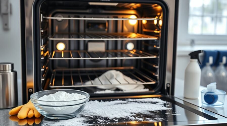 baking soda oven cleaning guide