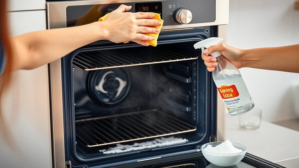 baking soda vinegar cleaning