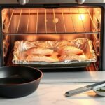 broil food in oven