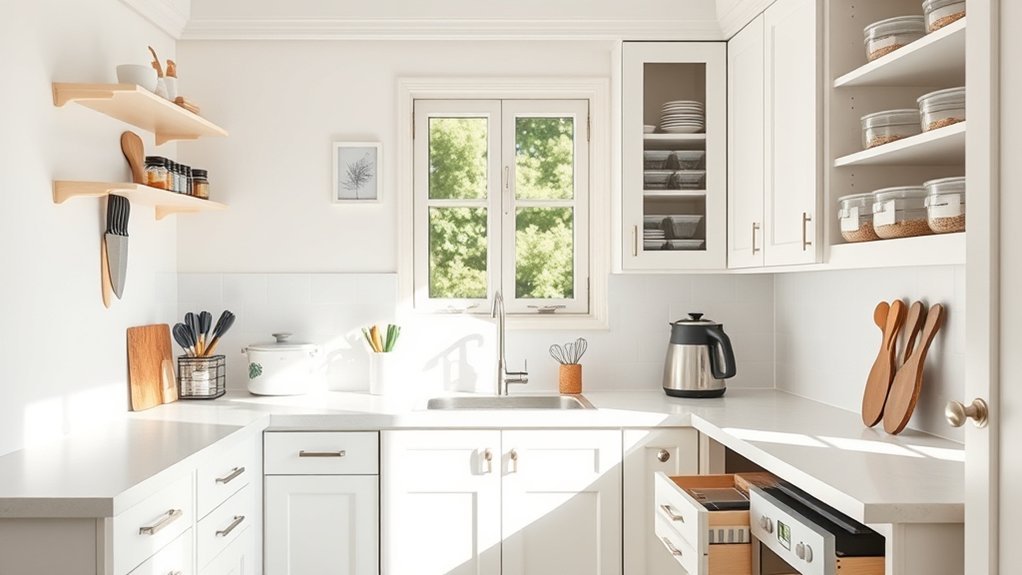 clutter free kitchen organization tips