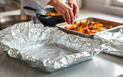 cooking safely with foil