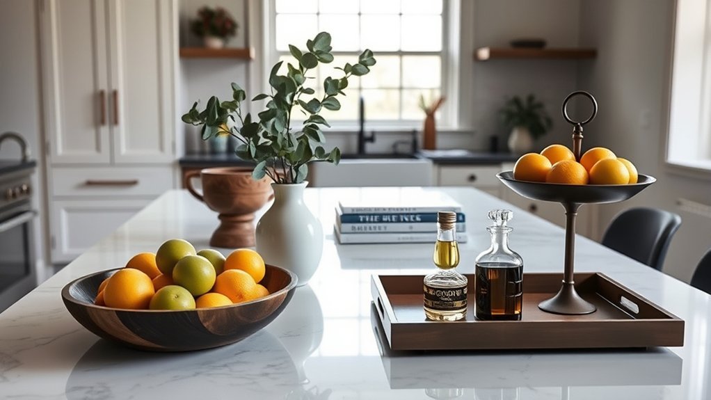curated functional kitchen decor
