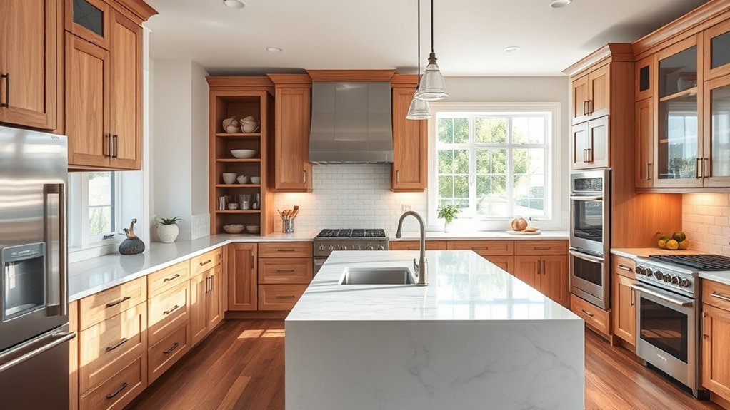 efficient organized kitchen design