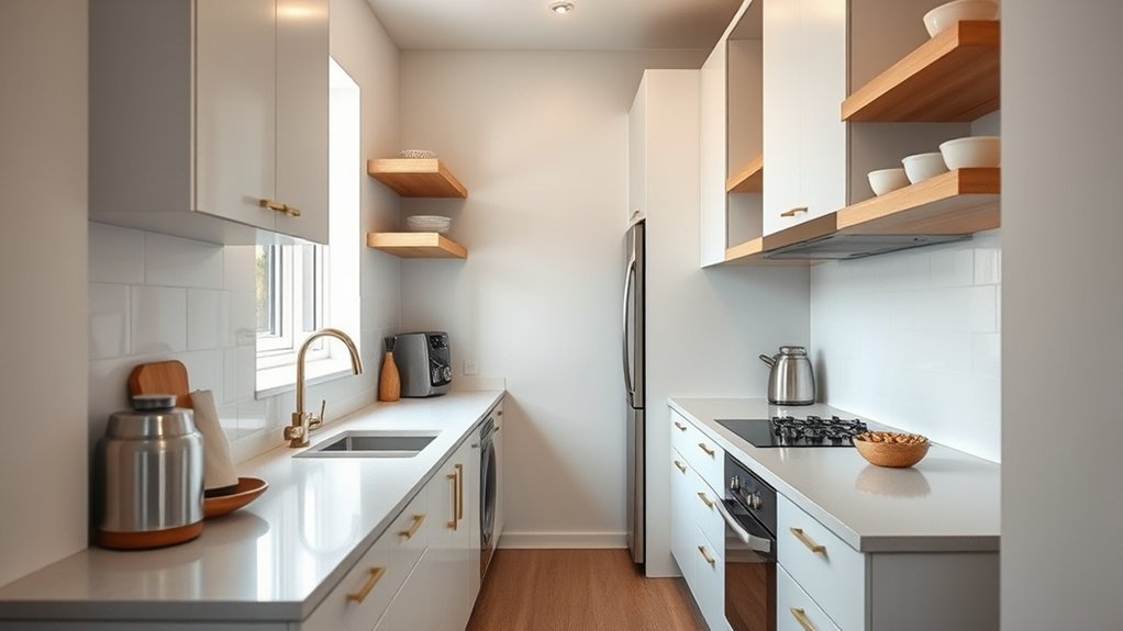 efficient small kitchen layout