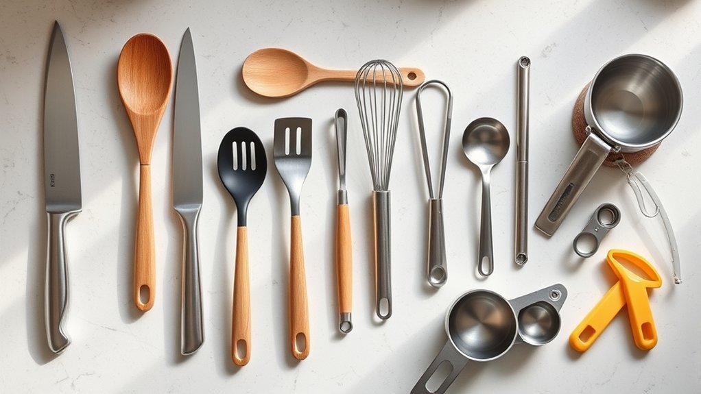 essential cooking utensil collection