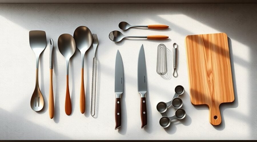 essential kitchen utensil checklist