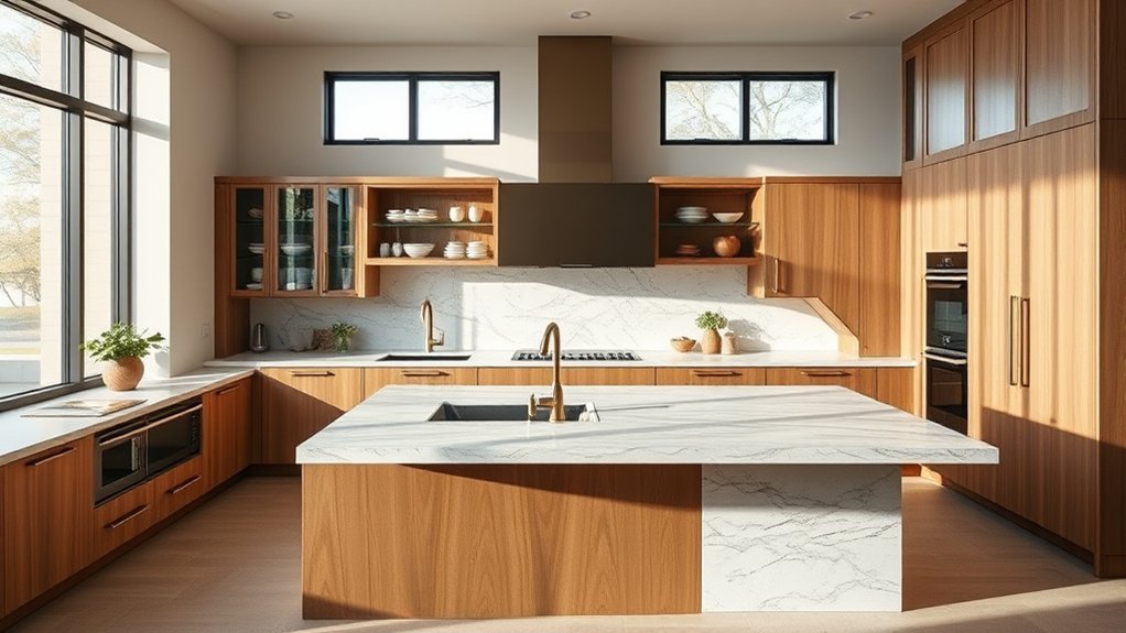 flexible multifunctional kitchen spaces