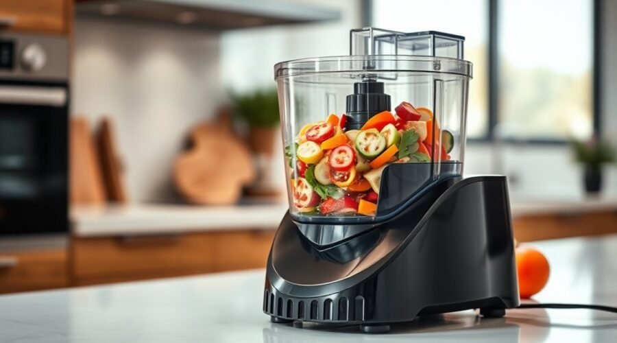 food processor operation explained