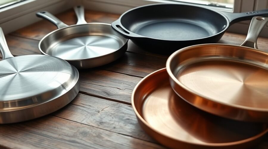 frying pan materials explained