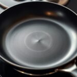 frying pans with domed shapes
