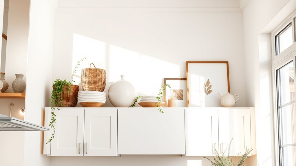 intentional kitchen cabinet styling