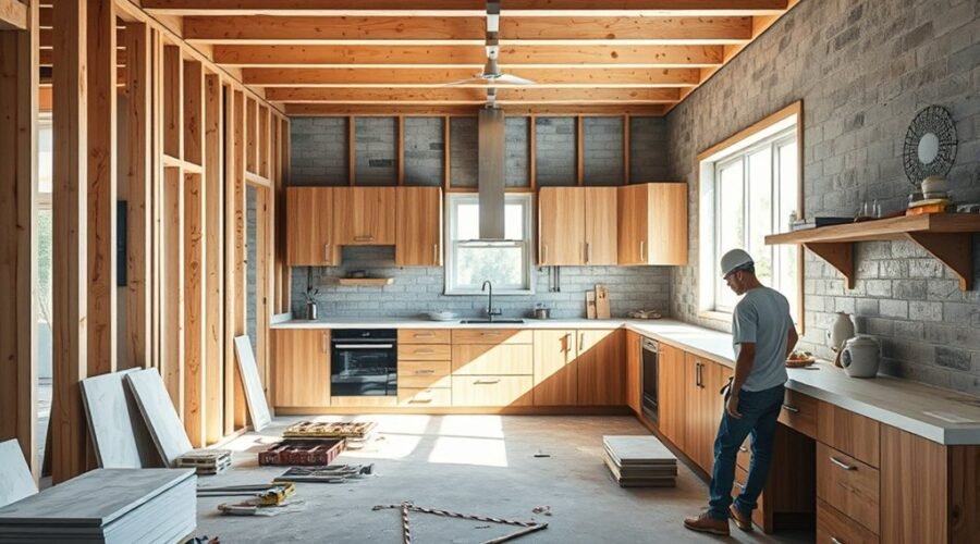 kitchen construction made easy