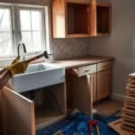 kitchen demolition step by step
