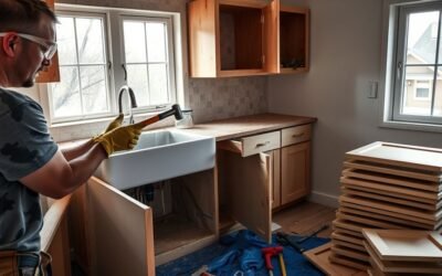 kitchen demolition step by step