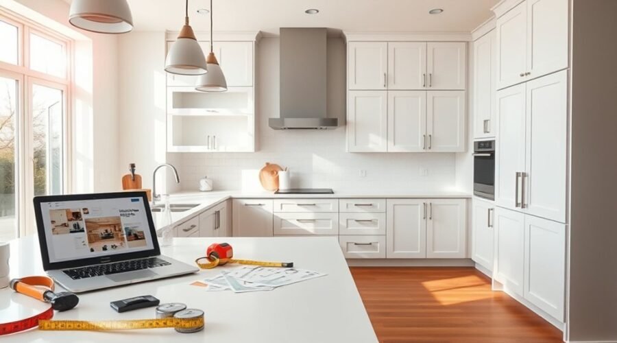 kitchen update step by step
