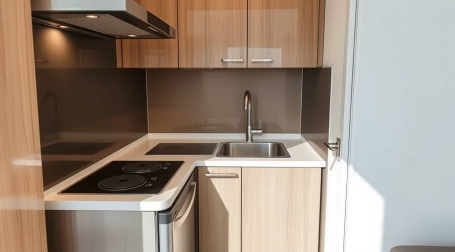 kitchenettes may include stoves
