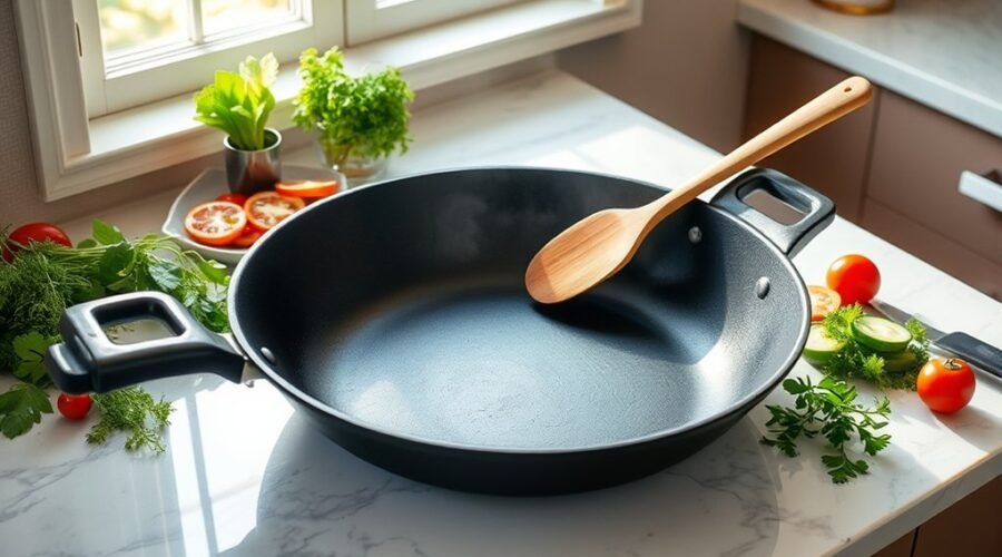 large skillet versatile cooking tool
