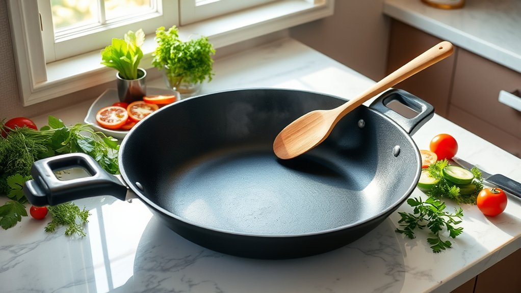large skillet versatile cooking tool