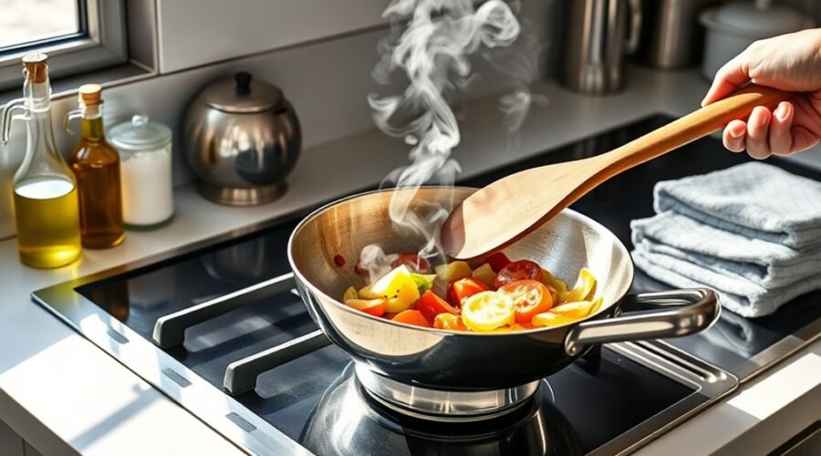master stainless steel cooking