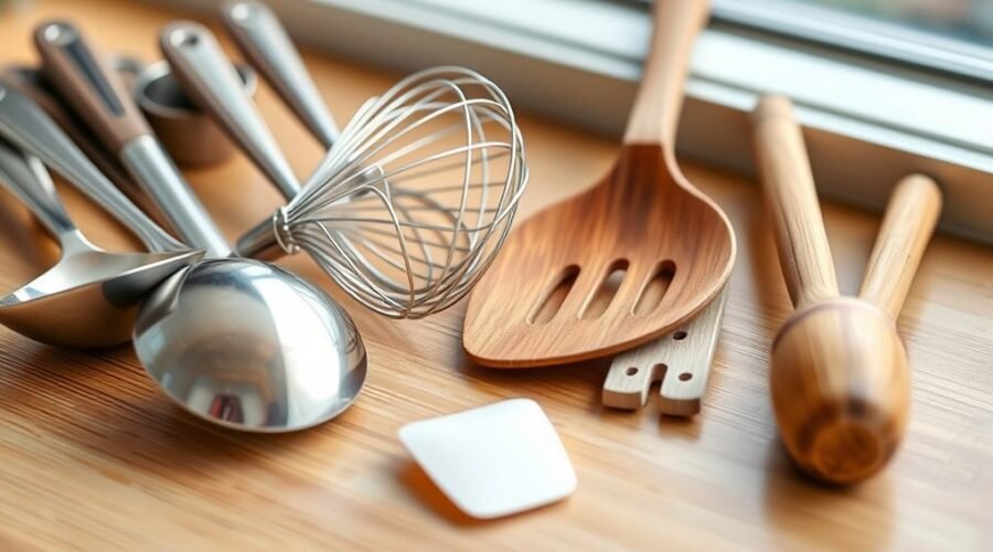 materials and uses of utensils
