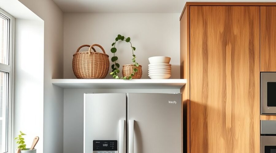 maximize fridge space creatively