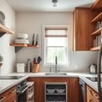 maximize small kitchen space