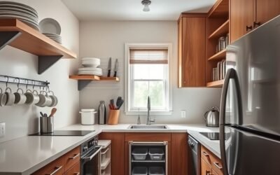 maximize small kitchen space