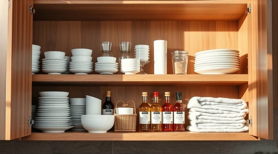 organize kitchen essentials effectively