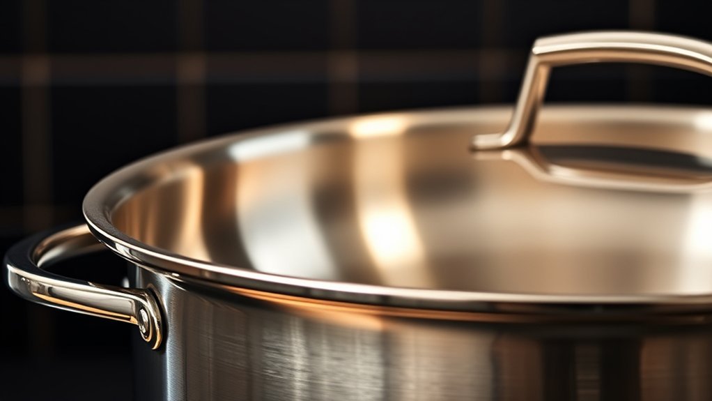 premium handcrafted stainless steel cookware