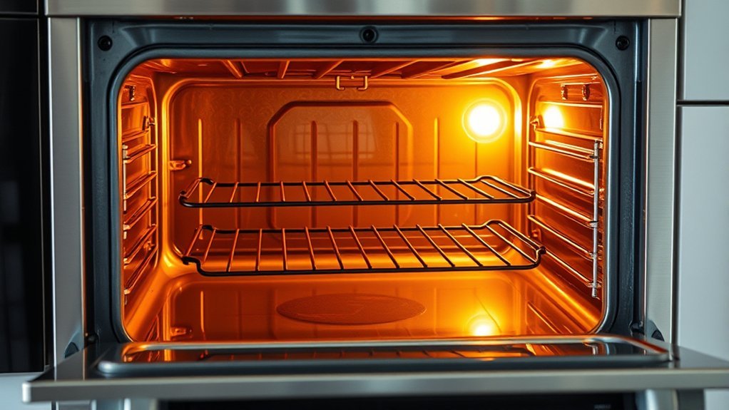 remove racks before cleaning