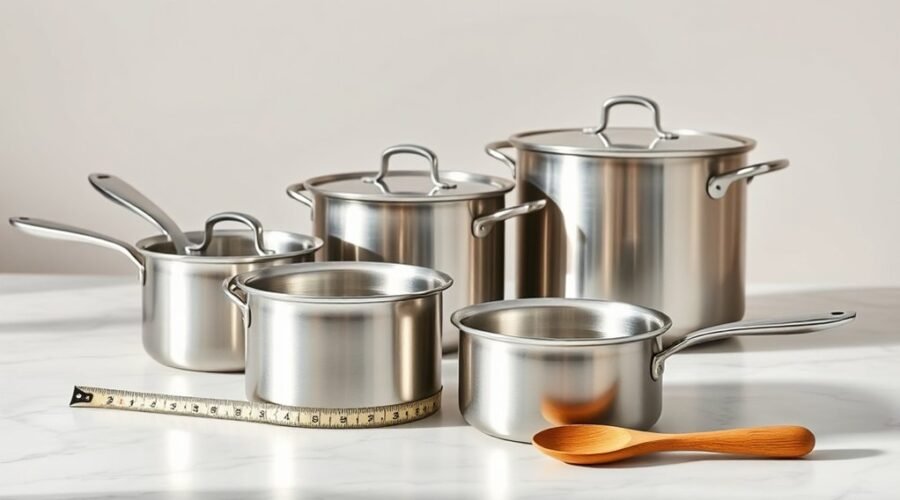 saucepan size and capacity