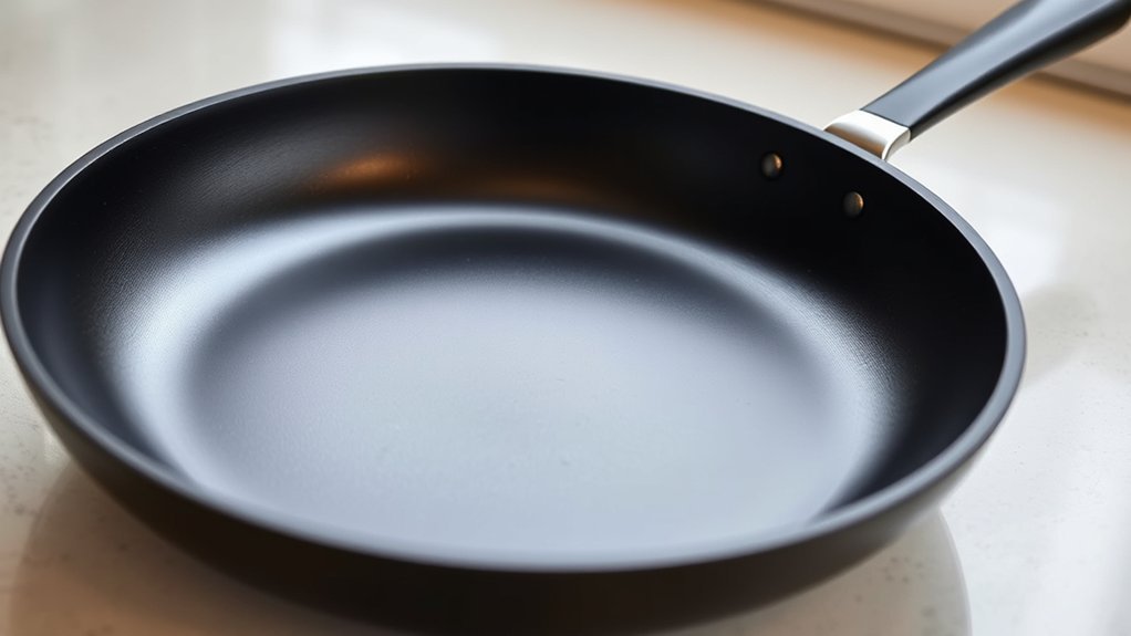 smooth low resistance cooking surface