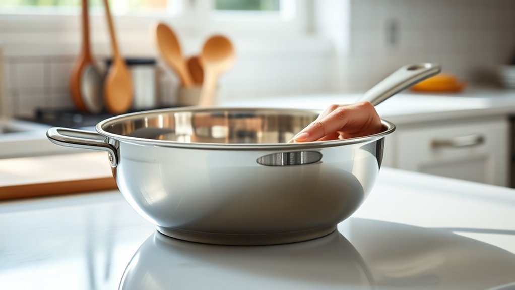 stainless steel pan advantages