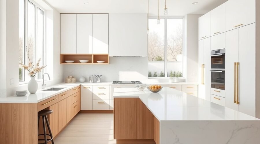 trendy kitchen cabinet colors