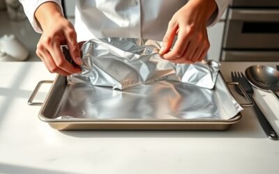 using kitchen foil effectively
