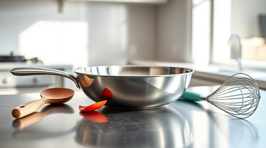 utensils for stainless steel
