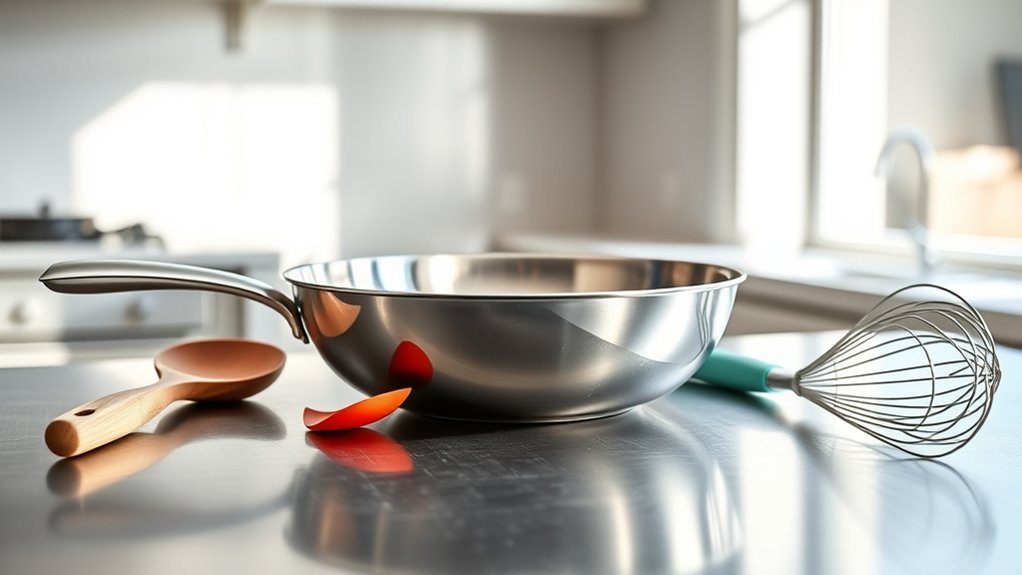 utensils for stainless steel