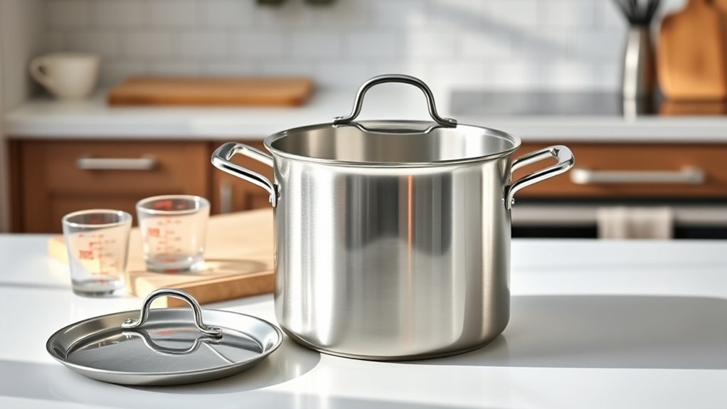 5-quart cooking pot with lid