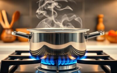 boiling water in stainless steel
