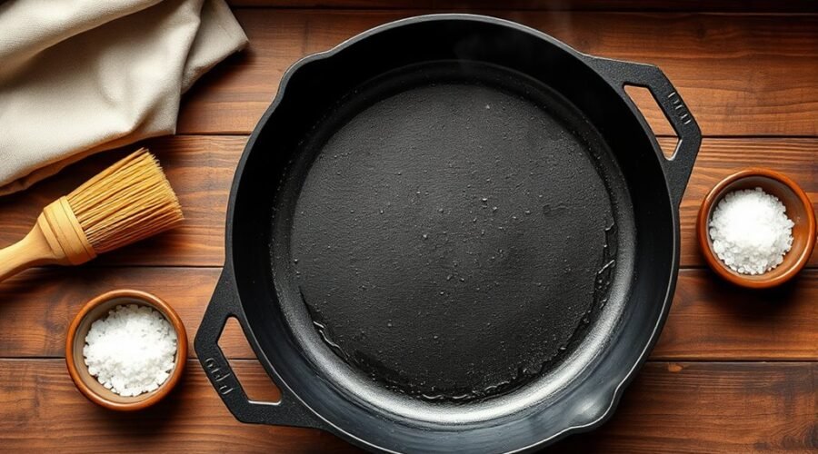 cast iron pan maintenance