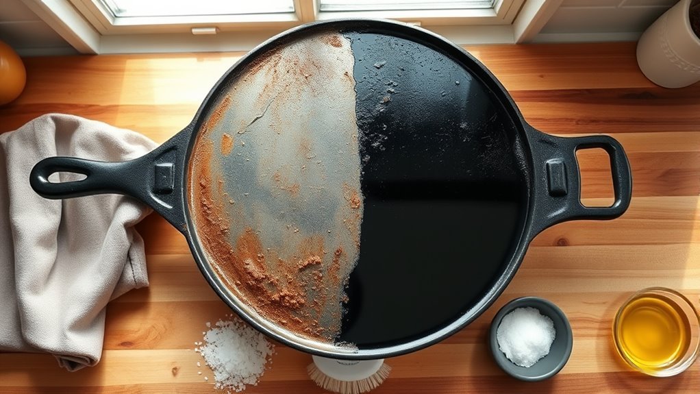 clean oil heat maintain