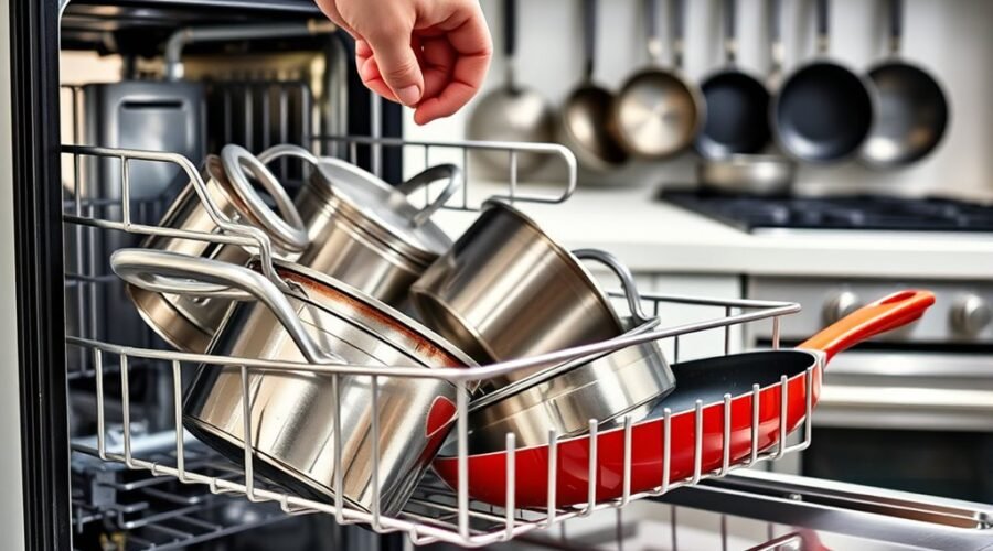 dishwasher safe cookware guidelines