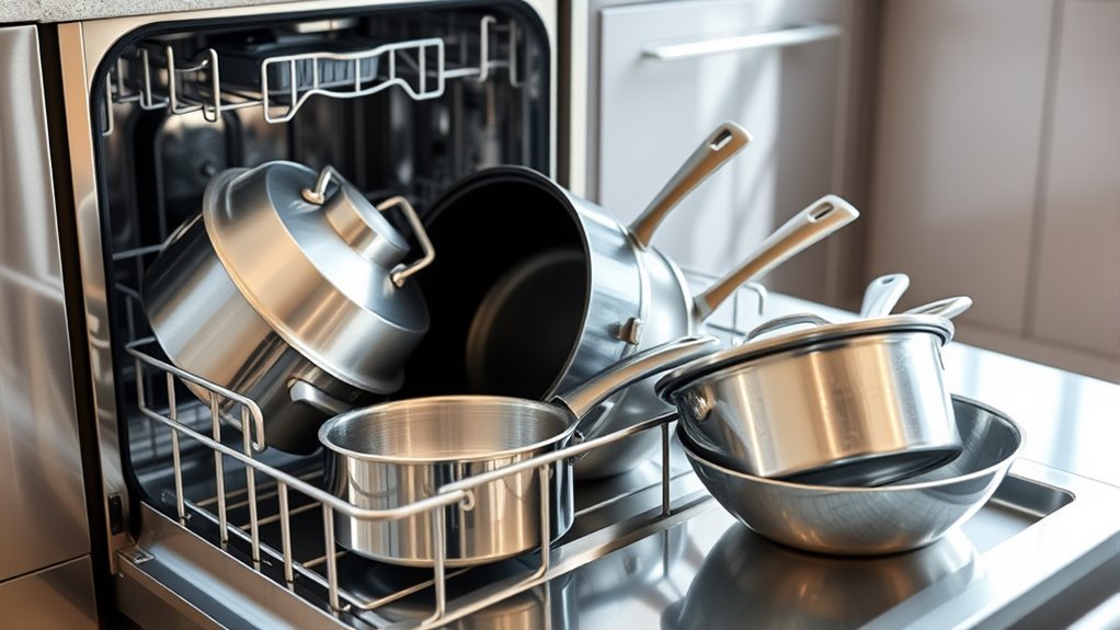 dishwasher safe saucepan guidelines