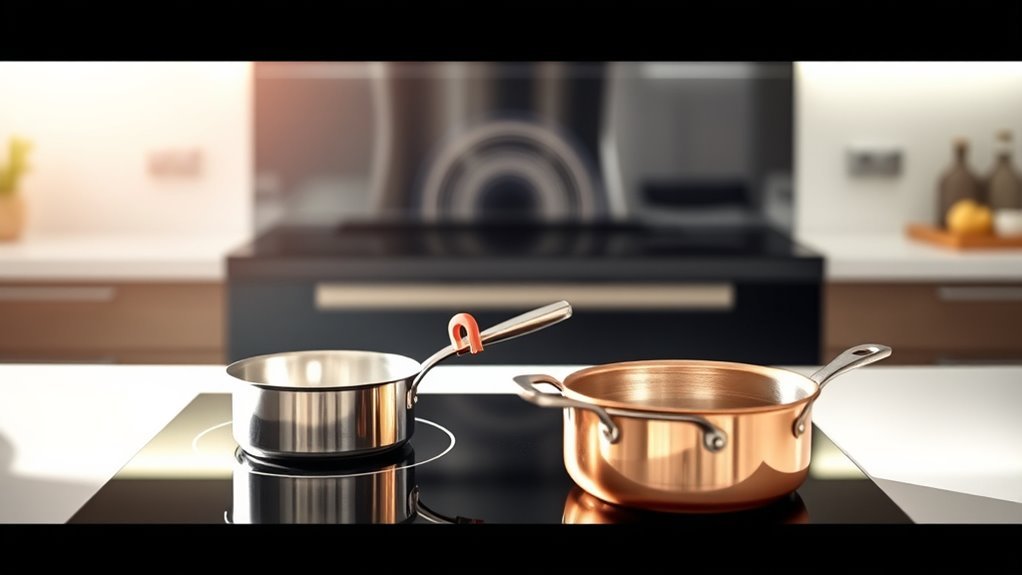 efficient safe induction cooking
