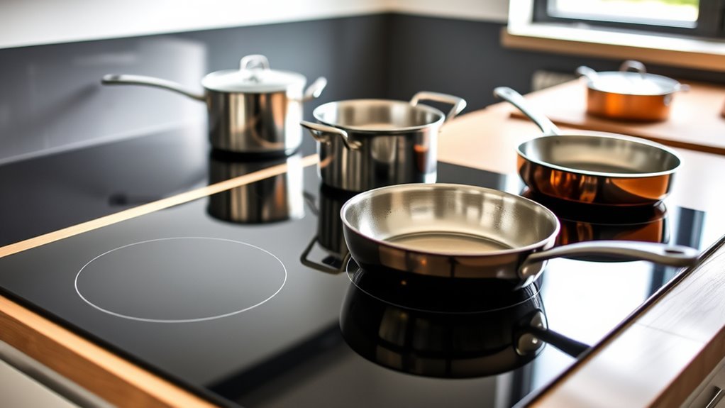 electromagnetic heat for cookware