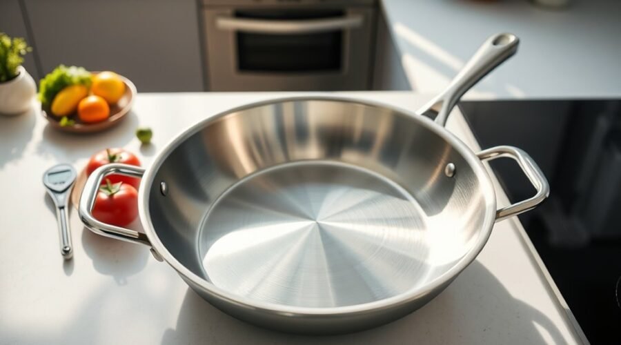 five layered stainless steel construction