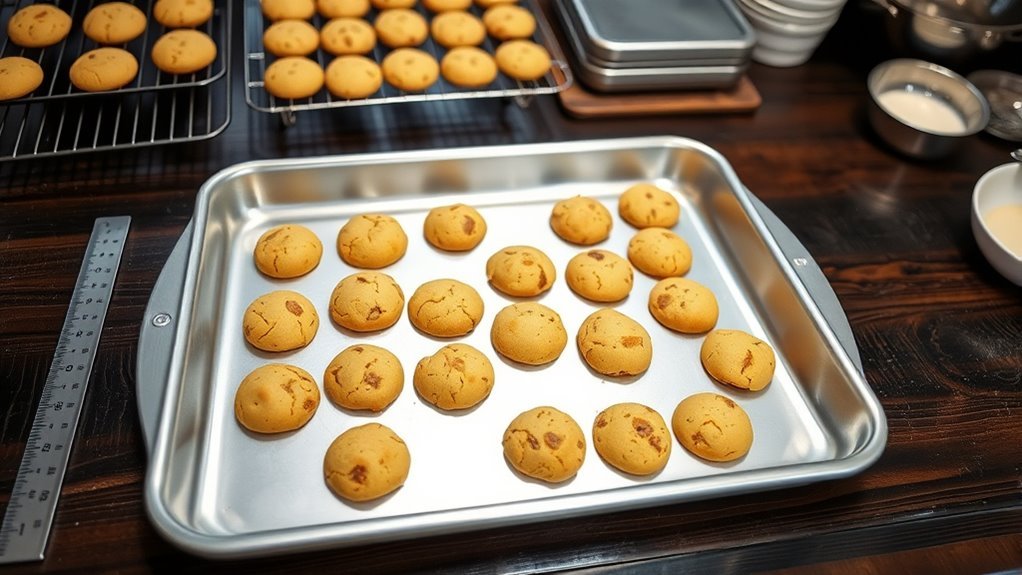 half sheet pan dimensions