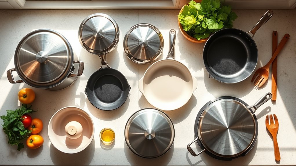 healthiest cookware material options
