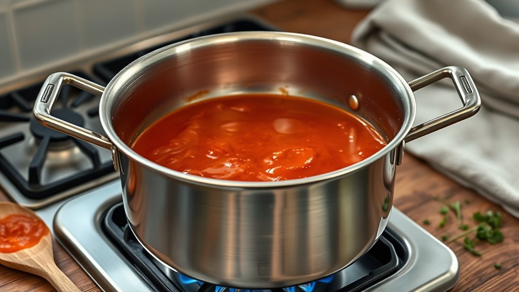 heavy durable cooking vessel