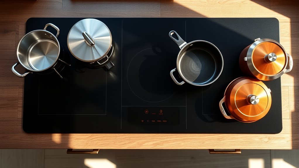 magnetic stainless steel cookware